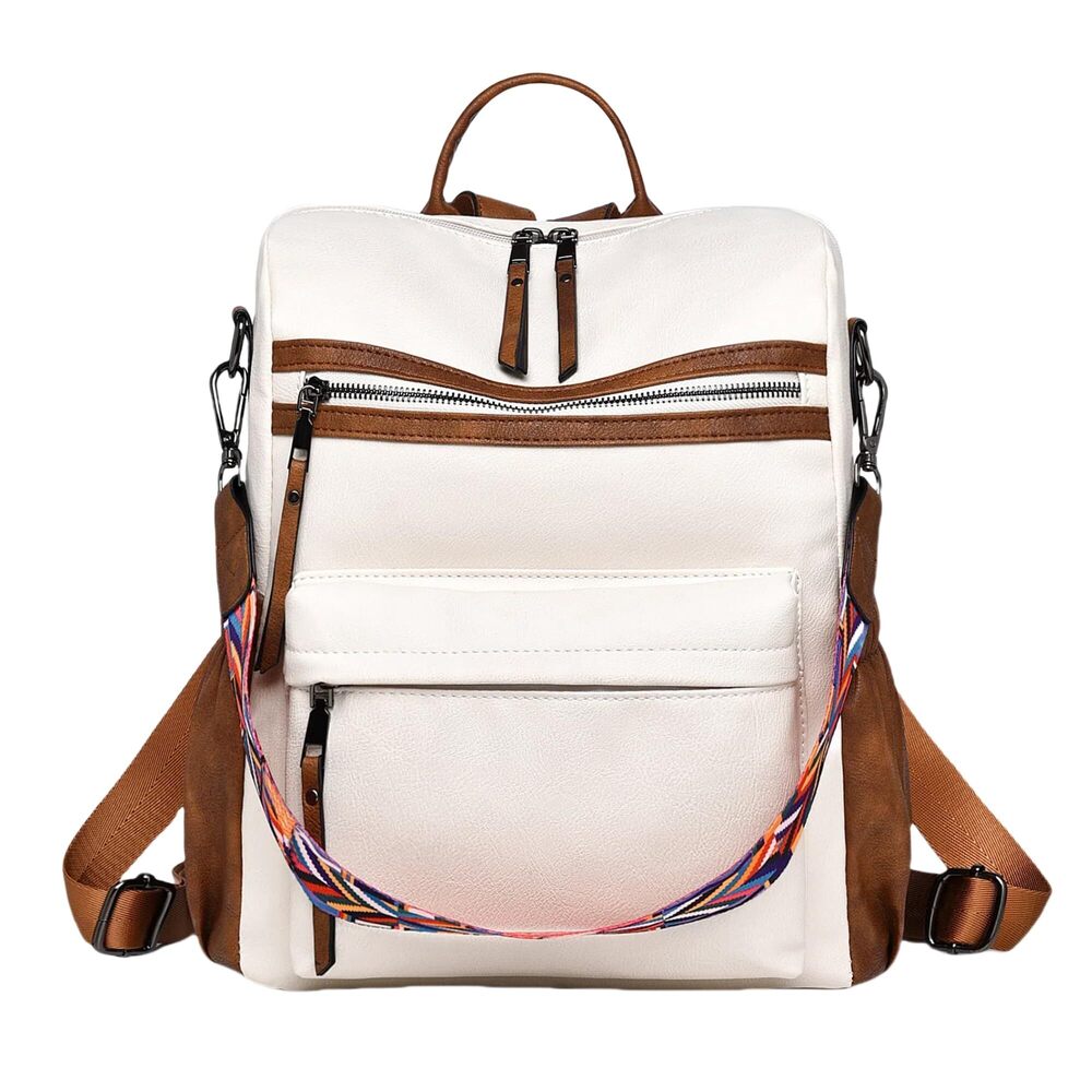 1227 Backpack Purse Leather Fashion Travel Backpack Purse Designer Shoulder